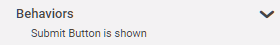 Submit Button Behaviors