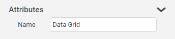Data Grid Attributes