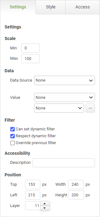 Gauge Settings