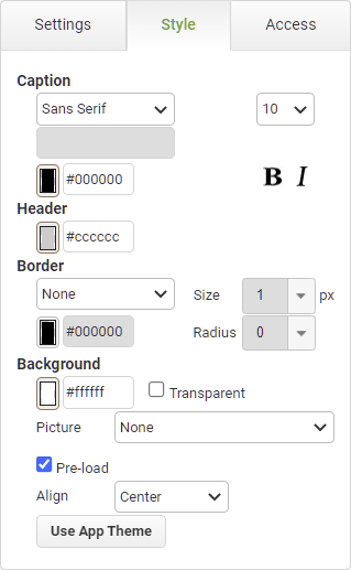 Checkbox Group Style