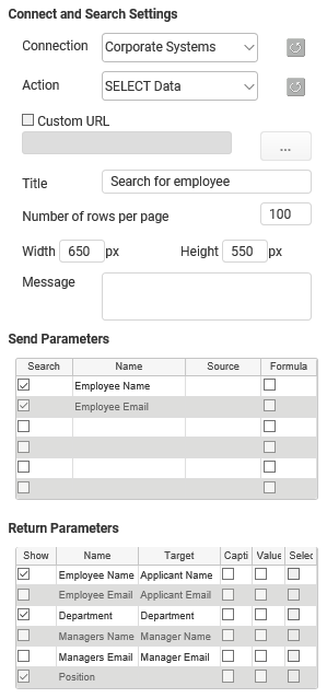 Steps to Integrating Your Forms - Connect and Search